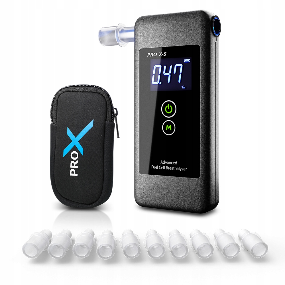 Elektrochemický alkohol tester Pro X-5